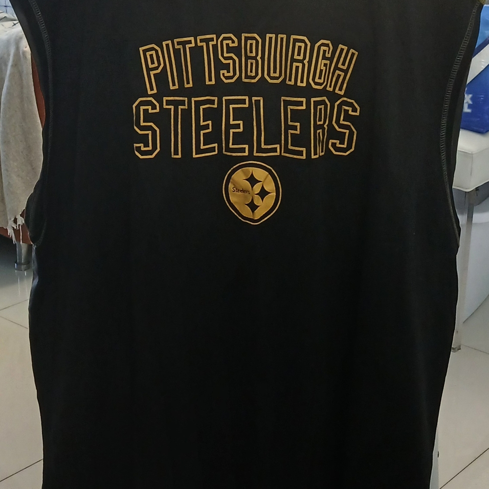 Pittsburgh Steelers Black Tank Top